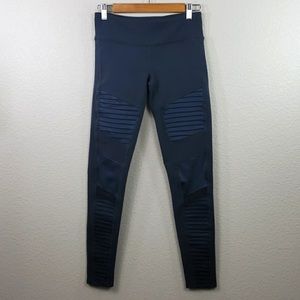 ALO Yoga Moto Leggings Grey Medium
